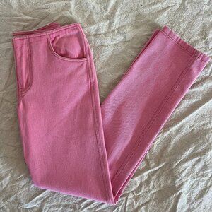 Christopher Esber Pink Washed Denim Pants NWT | Size 4